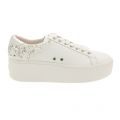 Womens White Cyber Platform Trainers 8570 by Sealskinz from Hurleys