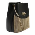 Womens Black Chain Detail Bucket Bag 47943 by Love Moschino from Hurleys