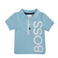 Toddler Blue Logo S/s Polo Shirt & Shorts Set 90306 by BOSS from Hurleys