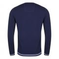 Athleisure Mens Navy Rime Crew Knitted Jumper 19177 by BOSS from Hurleys