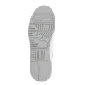 Womens White Logo Heel Tab Trainers 55432 by Emporio Armani from Hurleys
