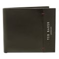 Mens Black Slipper Leather Bifold Wallet 16448 by Ted Baker from Hurleys