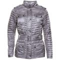International Womens Opal Grey Leaf Spring Quilted Jacket 27289 by Barbour from Hurleys