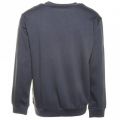 Mens Blue Comfort Fit Crew Sweat Top 66397 by Armani Jeans from Hurleys