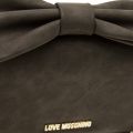 Womens Black Bow Clutch Bag 10420 by Love Moschino from Hurleys