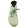Womens Pale Green Suede Desert Boots 31325 by Clarks Originals from Hurleys