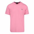 Mens Powder Pink Classic Zebra Regular Fit S/s T Shirt 56737 by PS Paul Smith from Hurleys