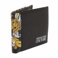 Mens Black Baroque Detail Coin Bifold Wallet 74329 by Versace Jeans Couture from Hurleys
