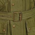 Mens Green Military Summer Wash A7 Jacket 83932 by Barbour International from Hurleys
