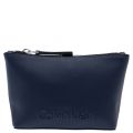 Womens Navy Edge Cosmetics Pouch 20520 by Calvin Klein from Hurleys
