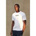 Mens White Formula S/s T Shirt 107362 by Barbour International from Hurleys