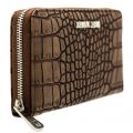Womens Brown Croc Effect Purse 59137 by Armani Jeans from Hurleys