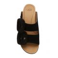 Womens Black Fluff Indio Slides 73799 by UGG from Hurleys