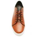 Mens Tan Duuke Leather Trainers 17170 by Ted Baker from Hurleys