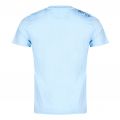 Athleisure Mens Blue Tee Small Logo S/s T Shirt 26632 by BOSS from Hurleys