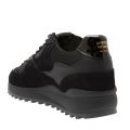 Mens Black Santa Monica Hybrid Python Trainers 87606 by Android Homme from Hurleys