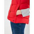 Womens Red Corsham Padded Hooded Gilet 105381 by Joules from Hurleys