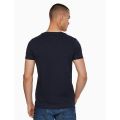 Mens Desert Sky Square Logo S/s T Shirt 109249 by Tommy Hilfiger from Hurleys