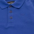 Boys Blue Mercerized L/s Polo Shirt 30729 by Emporio Armani from Hurleys
