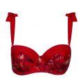 Womens Dark Red Fatiima Cupped Bikini Top 89091 by Ted Baker from Hurleys