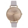 Womens Grey Lilac & Rose Gold Big Dial Watch 67879 by Olivia Burton from Hurleys