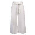 Womens Summer White Whisper Truth Belted Culottes 42340 by French Connection from Hurleys