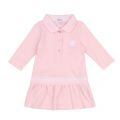 Baby Pale Pink Branded Polo Tennis Dress 45489 by BOSS from Hurleys