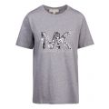 Womens Pearl Heather Sequin Logo S/s T Shirt 52716 by Michael Kors from Hurleys