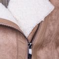 Womens Camel Faux Shearling Jacket 59016 by Armani Jeans from Hurleys