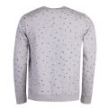 Mens Grey Melange Spot Crew Sweat Top 33903 by PS Paul Smith from Hurleys