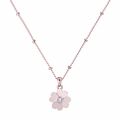 Womens Rose Gold/Crystal Hamlyi Flower Pendant Necklace 74493 by Ted Baker from Hurleys