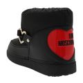 Womens Black Low Snow Boots 92746 by Love Moschino from Hurleys