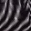 Mens Black Small Stripe Small Logo S/s T Shirt 56166 by Calvin Klein from Hurleys