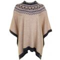 Lifestyle Womens Ecru Icefield Knitted Cape