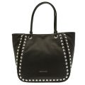 Womens Black Stud Tote Bag 72788 by Love Moschino from Hurleys