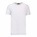 Mens White Branded 2 Pack S/s T Shirt 51838 by HUGO from Hurleys