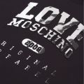 Womens Black Varsity T Shirt Dress 35194 by Love Moschino from Hurleys