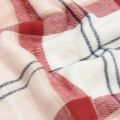 Womens Red/Pink Hailes Tartan Wrap Scarf 94339 by Barbour from Hurleys