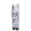 Summer White & Black Copley Crepe Jumpsuit 70758 by French Connection from Hurleys