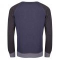 Casual Mens Dark Blue Walkout Crew Sweat Top 21971 by BOSS from Hurleys