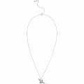 Womens Silver Bejewelled Bee Necklace 34248 by Olivia Burton from Hurleys