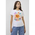 Womens Linen White Bring Me Sunshine Organic S/s T Shirt 108388 by French Connection from Hurleys