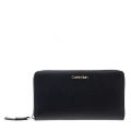 Womens Black Frame Large Zip Around Purse 20556 by Calvin Klein from Hurleys