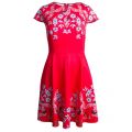 Womens Bright Red Saydi Kyoto Skater Dress 14067 by Ted Baker from Hurleys