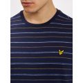 Mens Navy Pick Stitch S/s Tee Shirt 10812 by Lyle & Scott from Hurleys