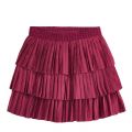 Girls Cherry Velvet Pleated Skirt 75330 by Mayoral from Hurleys