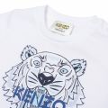 Baby White/Blue Tiger B1 S/s T Shirt 86814 by Kenzo from Hurleys