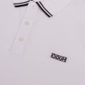 Mens White Dyler193 Tipped S/s Polo Shirt 42667 by HUGO from Hurleys