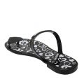 Womens Black Jelly Heart Flip Flops 83193 by Love Moschino from Hurleys