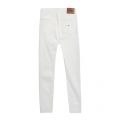 Womens Sandy White Sylvia High Rise Skinny Ankle Jeans 87712 by Tommy Jeans from Hurleys